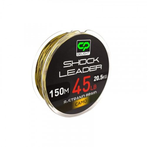 CARP PRO Шок-лидер Delight Camo 35lb 150м