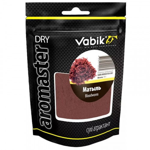 Аттрактант Vabik Aromaster-Dry 100гр Мотыль