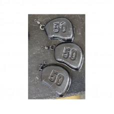 грузило KM искусственный камень 50g №4 черный