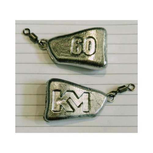 грузило KM искусственный камень 60g №2