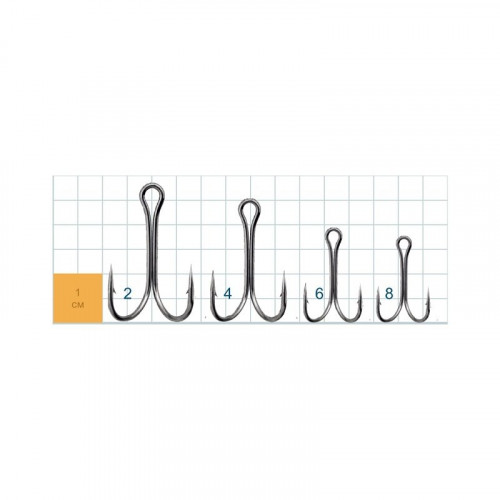 Двойник Gurza Double Hook Short Shank BN # 2