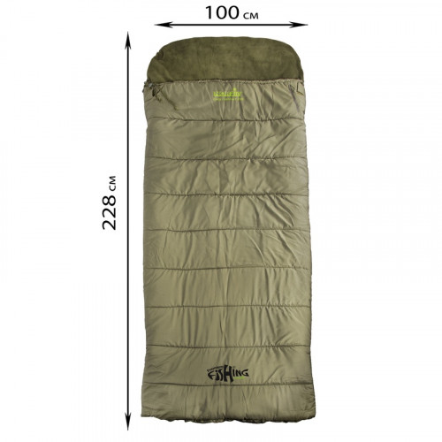 Мешок-одеяло спальный Norfin CARP COMFORT 200 L/R