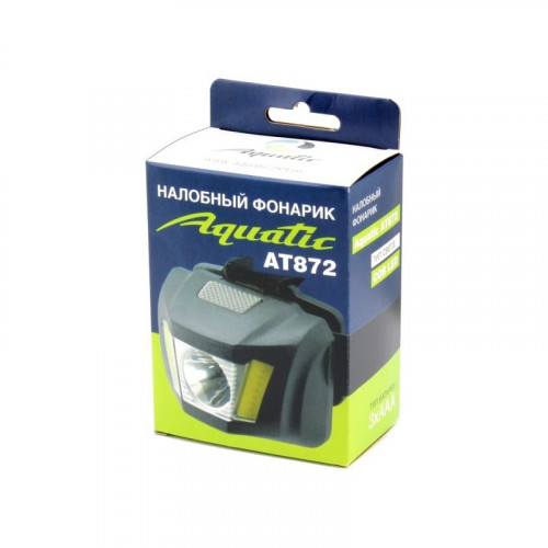Налобный фонарик Aquatic AT872 тип света COB LED