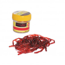 Насадки искусст. съедоб. LJ Pro Series EXTRA BLOOD WORM XL мотыль 160шт