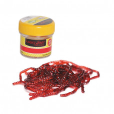 Насадки искусственные съедобные LJ Pro Series EXTRA BLOOD WORM мотыль 200шт.