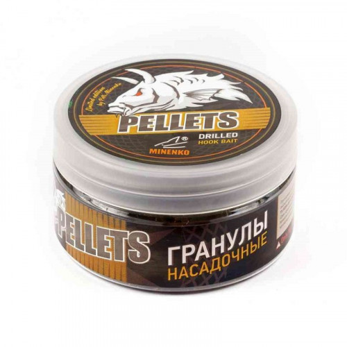 Насадочный пеллетс MINENKO BLACK HALIBUT garlic (14мм), 4817