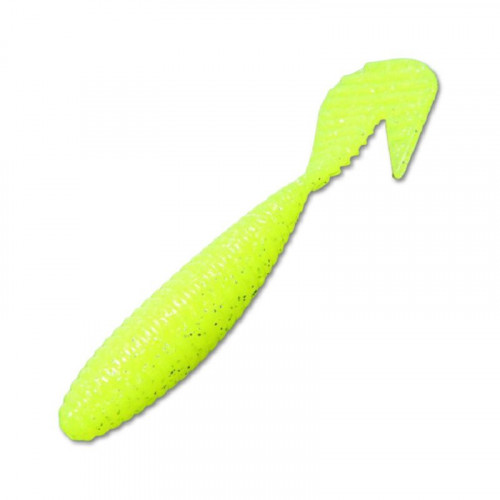 Силиконовая приманка REINS VIBRA GRUB 3.5  129-glow chart sliver