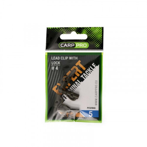 Безопасная клипса + фиксатор Carp Pro  5 шт