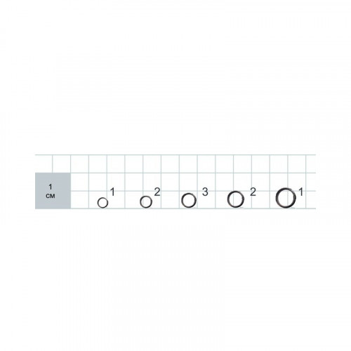 Заводные кольца Gurza Split Ring L BN # 2 (диам. 4,0 мм, тест 4 Kг)