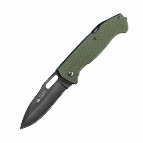 Нож Кизляр UTE 440C Black Titanium Green