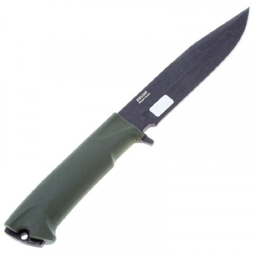 Нож Кизляр Милитари  ХАКИ (эластрон, AUS-8 ) молле