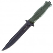 Нож Кизляр НР-18  (эластрон, AUS-8 , ножны пластик АБС ) Black Хаки