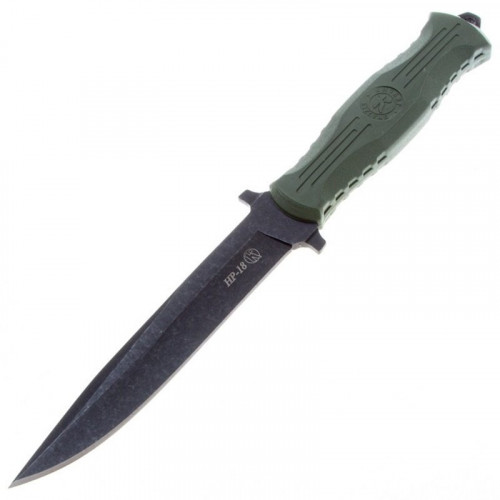 Нож Кизляр НР-18  (эластрон, AUS-8 , ножны пластик АБС ) Black Хаки