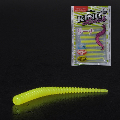 Слаги съедобные искусственные LJ Pro Series KING LEECH 2/101 9у