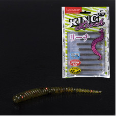 Слаги съедобные искусственные LJ Pro Series KING LEECH 2/PA03 9у