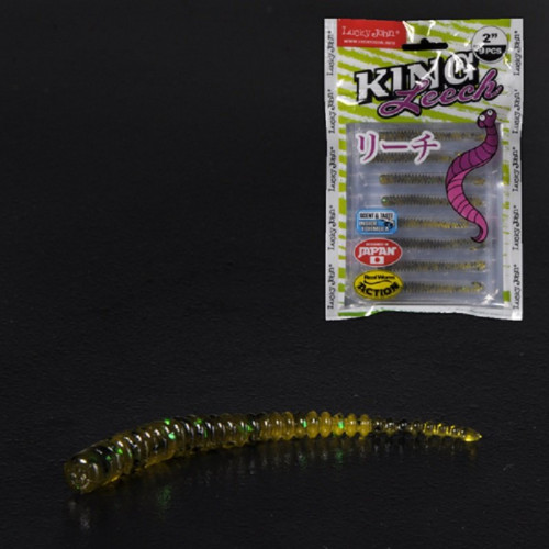 Слаги съедобные искусственные LJ Pro Series KING LEECH 2/PA19 9у