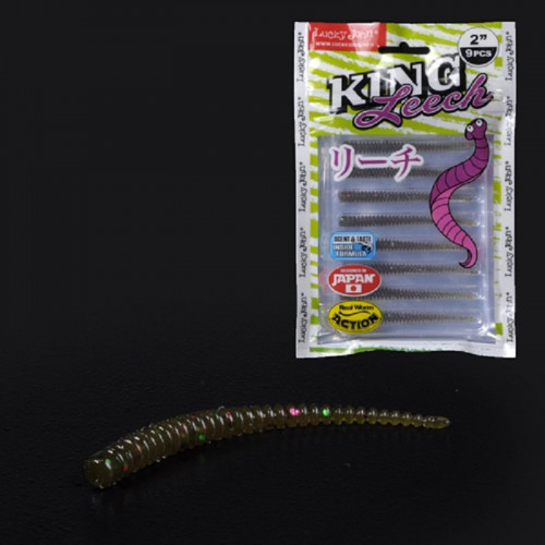 Слаги съедобные искусственные LJ Pro Series KING LEECH 2/S21 9у