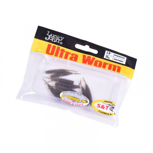 Слаги съедобные искусственные LJ Pro Series ULTRAWORM 1,4in (03.50)/PA03 12шт.