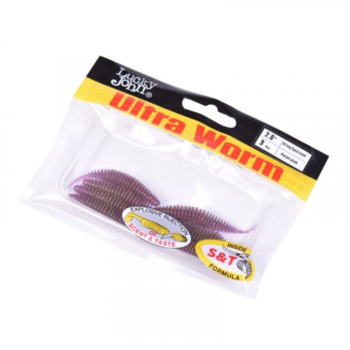 Слаги съедобные искусственные LJ Pro Series ULTRAWORM 2,0in (05.00)/S13 9шт.