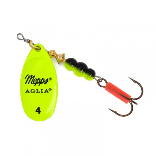 Блесна MEPPS Aglia Fluo №4 9г chartreuse