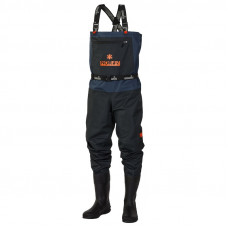 Полукомбинезон заброд. Norfin PILOT BOOTFOOT р.43-M с сапогами резина