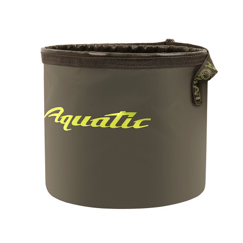 Герметичное ведро AQUATIC В-18Х для замешивания корма 5л (цвет: хаки)