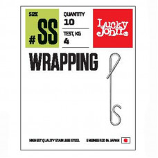 Соединители безузл. LJ Pro Series WRAPPING 001SS 04кг 8шт.