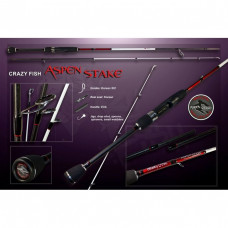 Спиннинг CRAZY FISH ASPEN STAKE AS772MH  10-35g 235cm