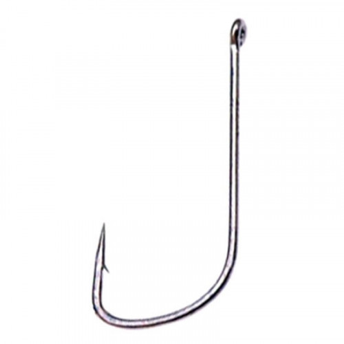 Одинарный крючок OWNER 10шт кольцо Black Chrome 50921-10