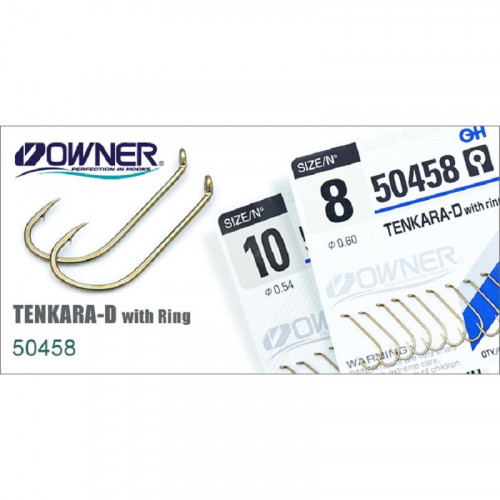 Одинарный крючок Owner 13шт Tenkara-D 50458 №16