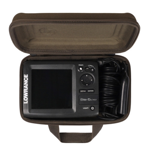 Сумка для эхолота LOWRANCE 5 Ч-52-5 жесткая (цвет: хаки)