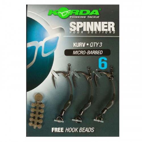 Оснастка готовая KORDA Spinner hook sections Krank №6