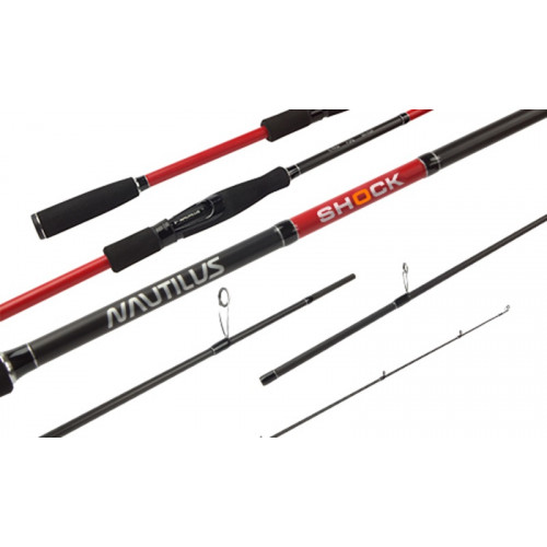 Спиннинг Nautilus Shock NSHS-802MHH 240см 10-40гр