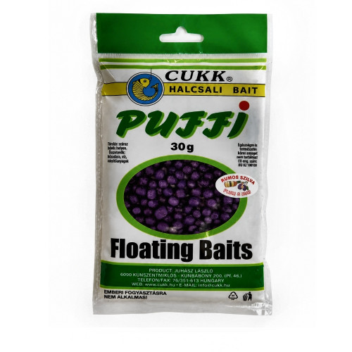 Воздушное тесто Cukk PUFFI mini 3-6mm - Слива и Ром   30gr