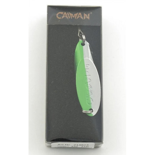 Блесна кастмастер Caiman (медь) (21 гр.) цв. 332 серебро/зел 214823